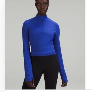 Lululemon It’s Rulu Run Cropped Half Zip